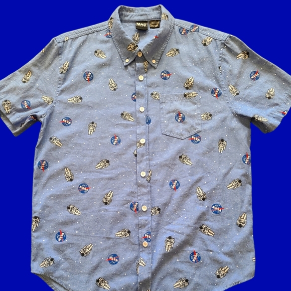 Youth Short Sleeve Button Up - Picture 1 of 2